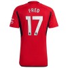 Camiseta de fútbol Manchester United Fred 17 Primera Equipación 23-24 - Hombre